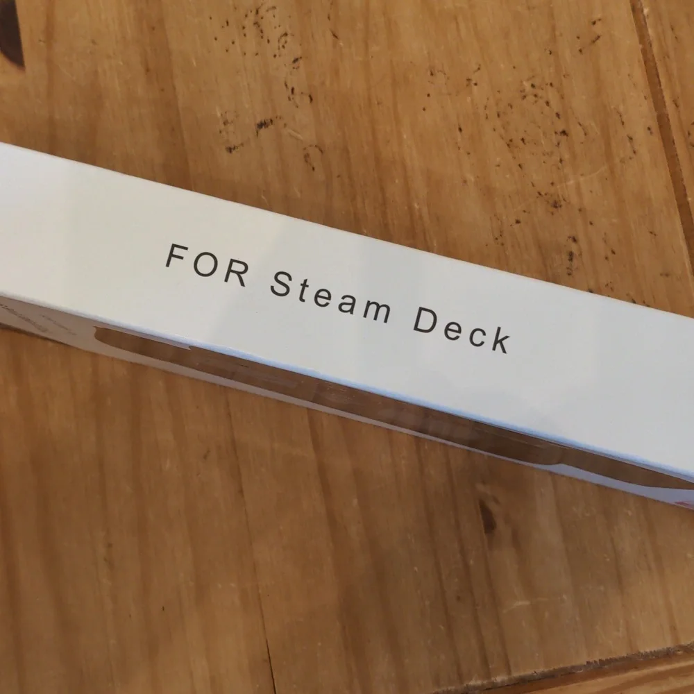 NIB SENQAO Black Protective Case For Back of Steam Deck, No Glass